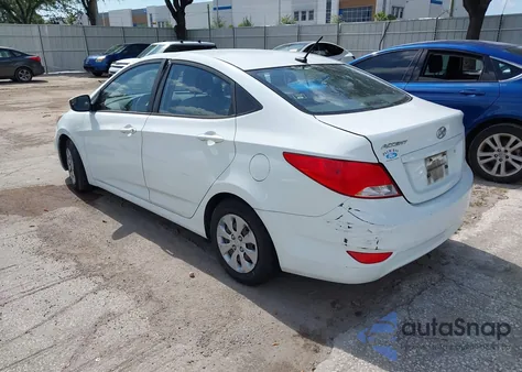 2015 Hyundai Accent Gls z USA, uszkodzony, nr VIN KMHCT4AE4FU824733